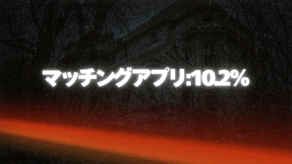 マッチングアプリ:10.2%